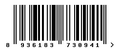 EAN barcode 8936183730941