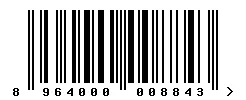 8964000008843 barcode
