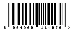 8964000114070 barcode