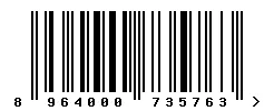 8964000735763 barcode