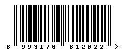 upc 8993176812022 barcode image