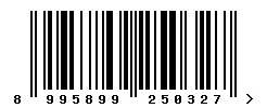 EAN 8995899250327 barcode image