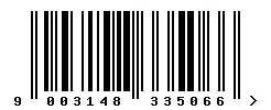 EAN barcode 9003148335066