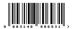 EAN barcode 9003148806931