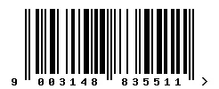 EAN 9003148835511 barcode image