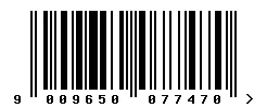 9009650077470 barcode