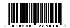 9009650224515 barcode