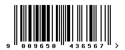 9009650436567 barcode