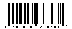 9009650743481 barcode