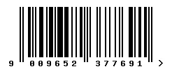 EAN barcode 9009652377691