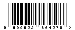 EAN barcode 9009652864573