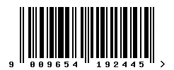 9009654192445 barcode