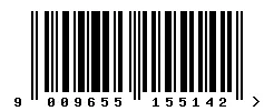 EAN barcode 9009655155142