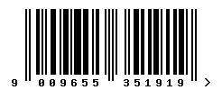 EAN 9009655351919 barcode image