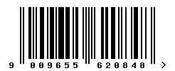 EAN 9009655620848 barcode image