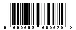 EAN barcode 9009655639079