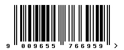9009655766959 barcode