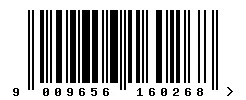 9009656160268 barcode