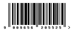 9009656205525 barcode