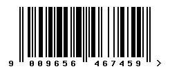 EAN barcode 9009656467459