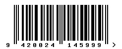 EAN 9420024145999 barcode image