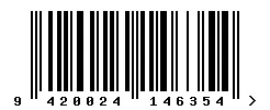 EAN 9420024146354 barcode image
