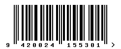 EAN 9420024155301 barcode image