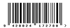 EAN 9420024172780 barcode image
