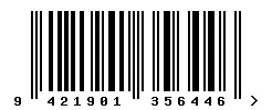 EAN barcode 9421901356446