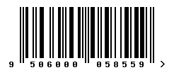 upc 9506000058559 barcode image