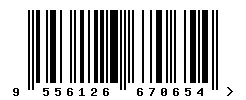9556126670654 barcode