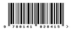 ISBN barcode 9780141028415