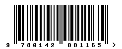EAN barcode number 9780142001165