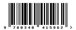 EAN barcode number 9780340415962