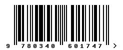 EAN barcode 9780340601747