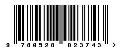 upc 9780528023743 barcode image