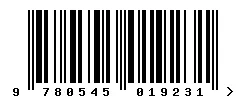 EAN barcode 9780545019231