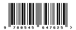 EAN barcode 9780545647625