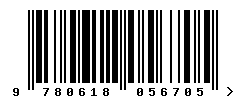 EAN barcode number 9780618056705