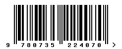 upc 9780735224070 barcode image
