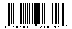 EAN barcode number 9780811216548