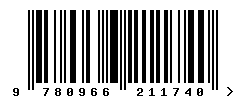 upc 9780966211740 barcode image