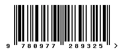 EAN barcode 9780977289325
