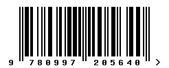 upc 9780997205640 barcode image
