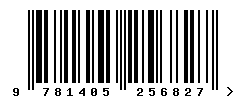 upc 9781405256827 barcode image