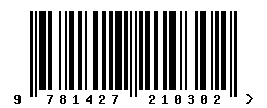 EAN barcode number 9781427210302