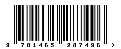 EAN barcode number 9781465287496
