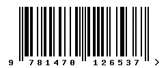 ISBN barcode 9781470126537