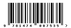 upc 9781474007535 barcode image