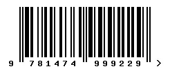 9781474999229 barcode